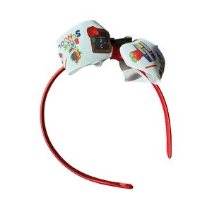 Girls’ Red School Bow Headband